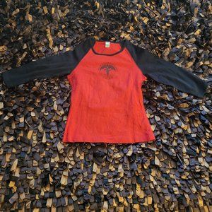 Vintage Queensryche 2003 "Tribe" Logo Concert Shirt Women's Large